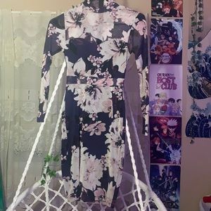 Charlotte Russe Floral Purple Dress